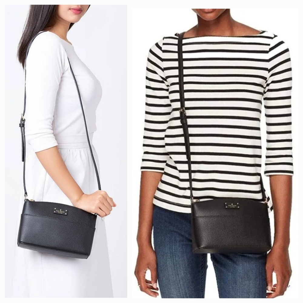 NWOT Kate Spade Grove Street Millie Black Crossbody - Picture 2 of 11